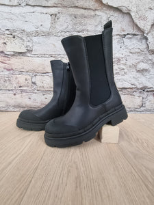 Damenschuhe, Frühlingsboots, Hochwertiges Lederimitat