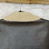 Mantel "Tina", 38-42 ONE SIZE, grün & beige